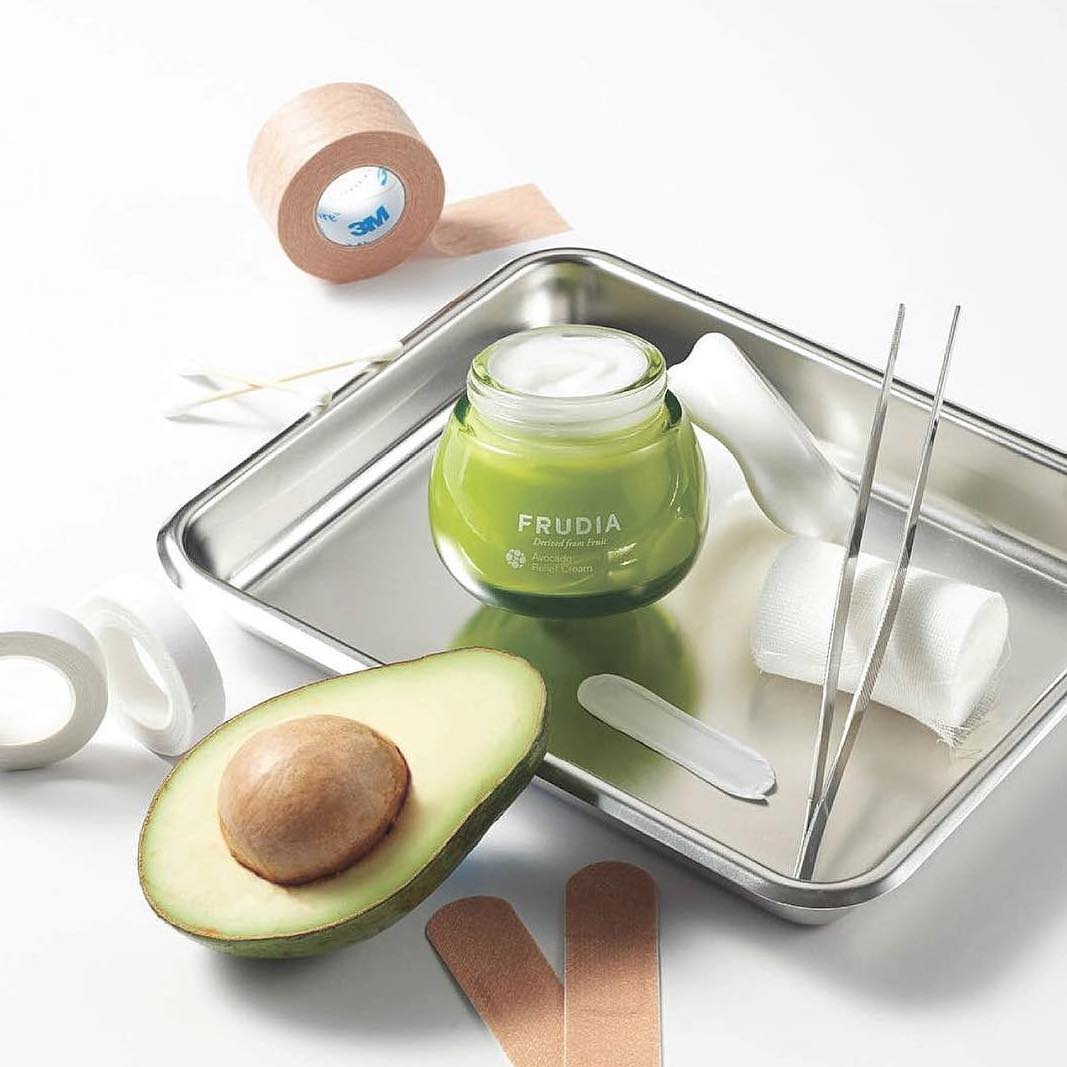 Восстанавливающий крем для лица Frudia Avocado Relief Cream Mini 10 гр - фото2