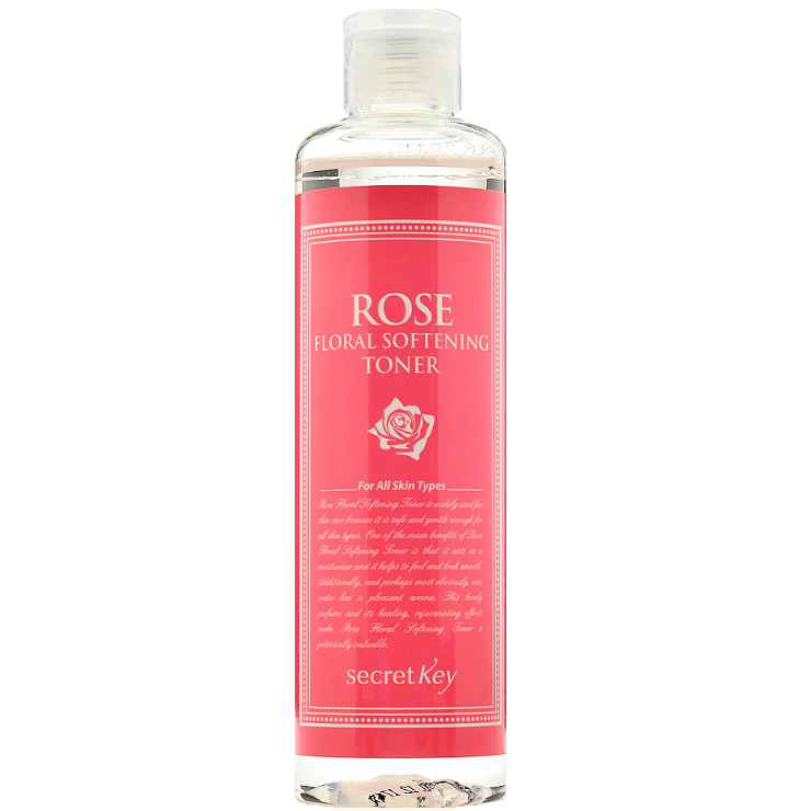 Secret Key Увлажняющий тонер для лица с экстрактом дамасской розы Rose Floral Softening Toner