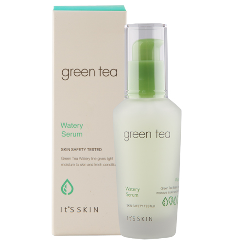  Сыворотка для жирной и комбинированной кожи лица It's Skin Green Tea Watery Serum - фото