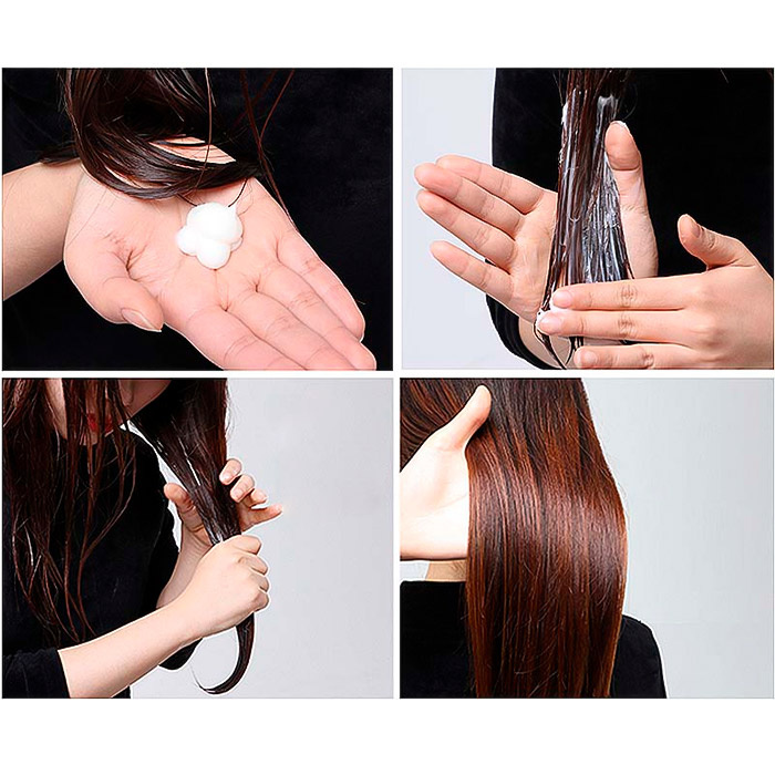 MASIL. Восстанавливающий шампунь с аминокислотами Masil 3 Salon Hair, 8 мл - фото2