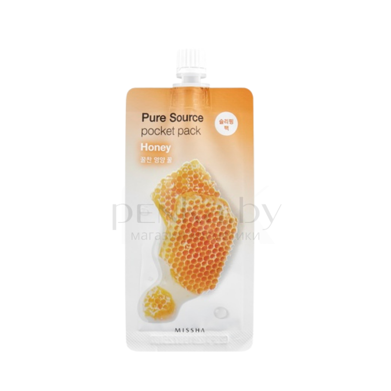 MISSHA  Ночная маска для лица Pure Source Pocket Pack (Honey), 10 мл