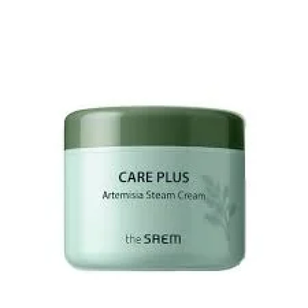 Увлажняющий крем  The Saem Care Plus Artemisia Steam Cream 100 мл - фото