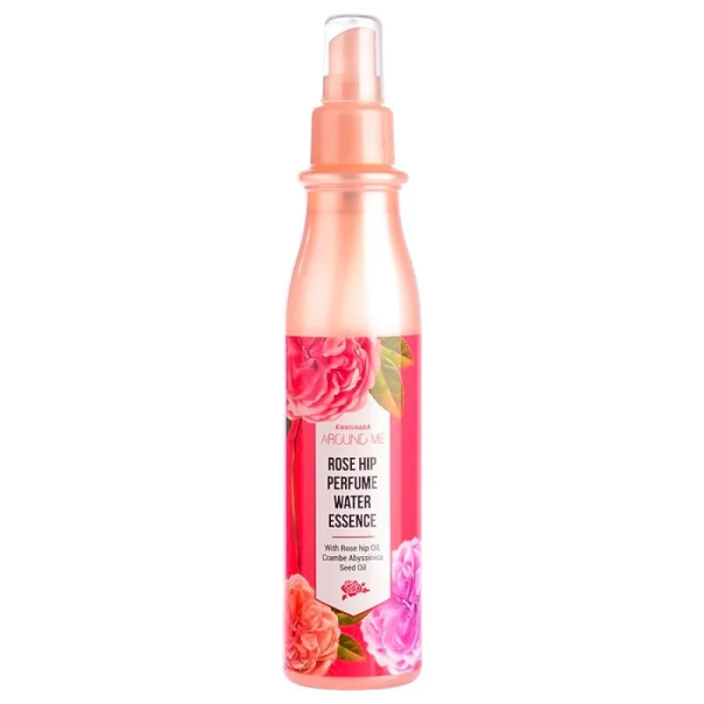 Спрей для волос с экстрактом розы Around Me Rose Hip Perfume Hair Water Essence - фото