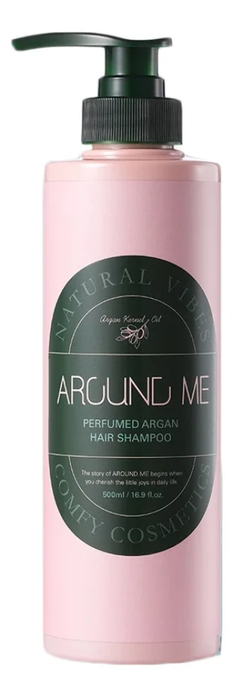 Welcos Шампунь парфюмированный  для волос с маслом арганы, 500 мл - фото
