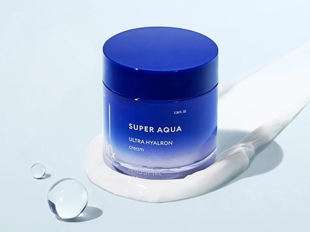 Интенсивно увлажняющий крем для лица MISSHA Super Aqua Ultra Hyalron Cream, 70 мл - фото2