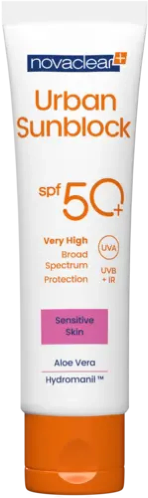 NovaClear крем от солнца для чувствительной кожи SPF50+, 40 мл - фото