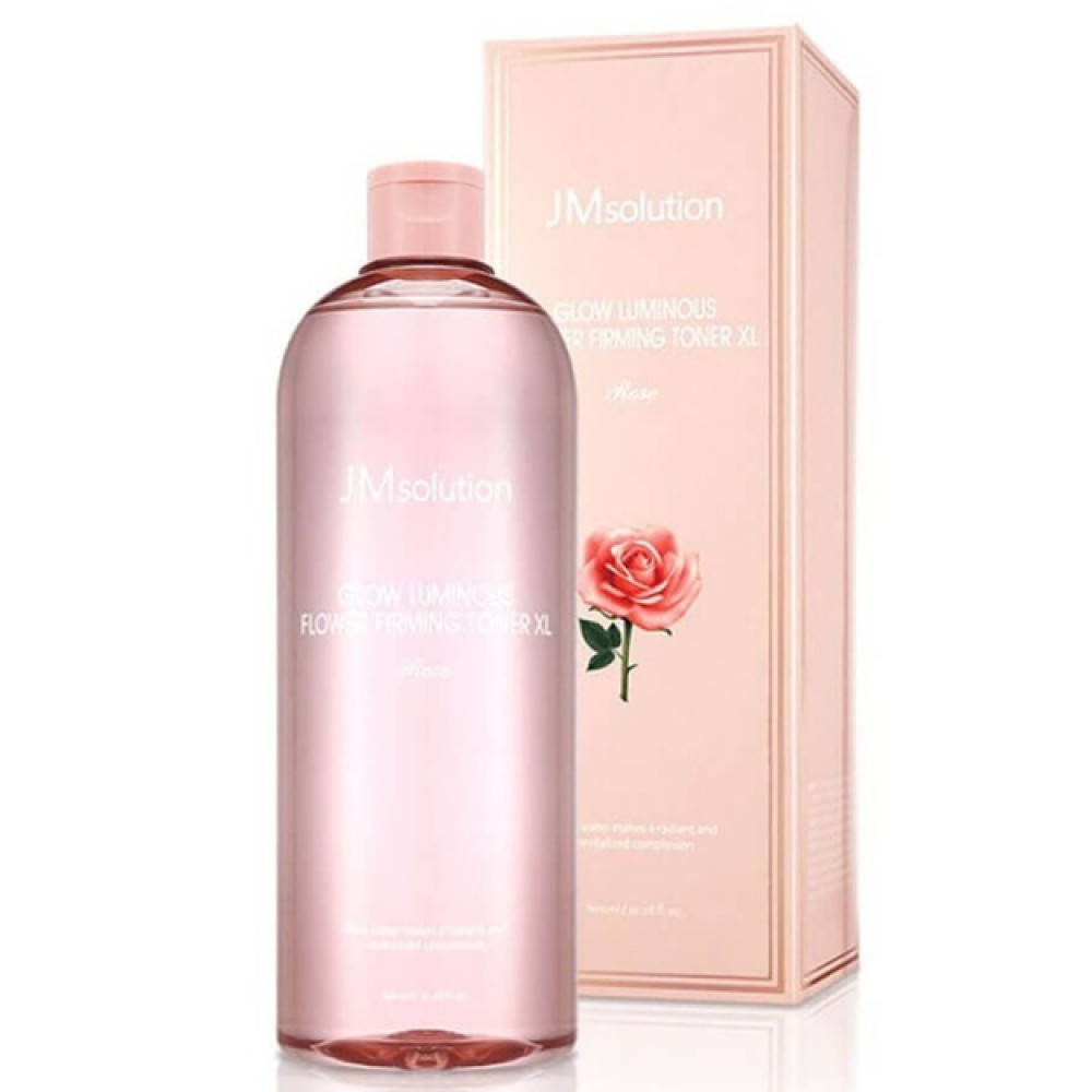 Тоник для лица JMSOLUTION Glow Luminous Flower Firming Toner XL Rose - фото