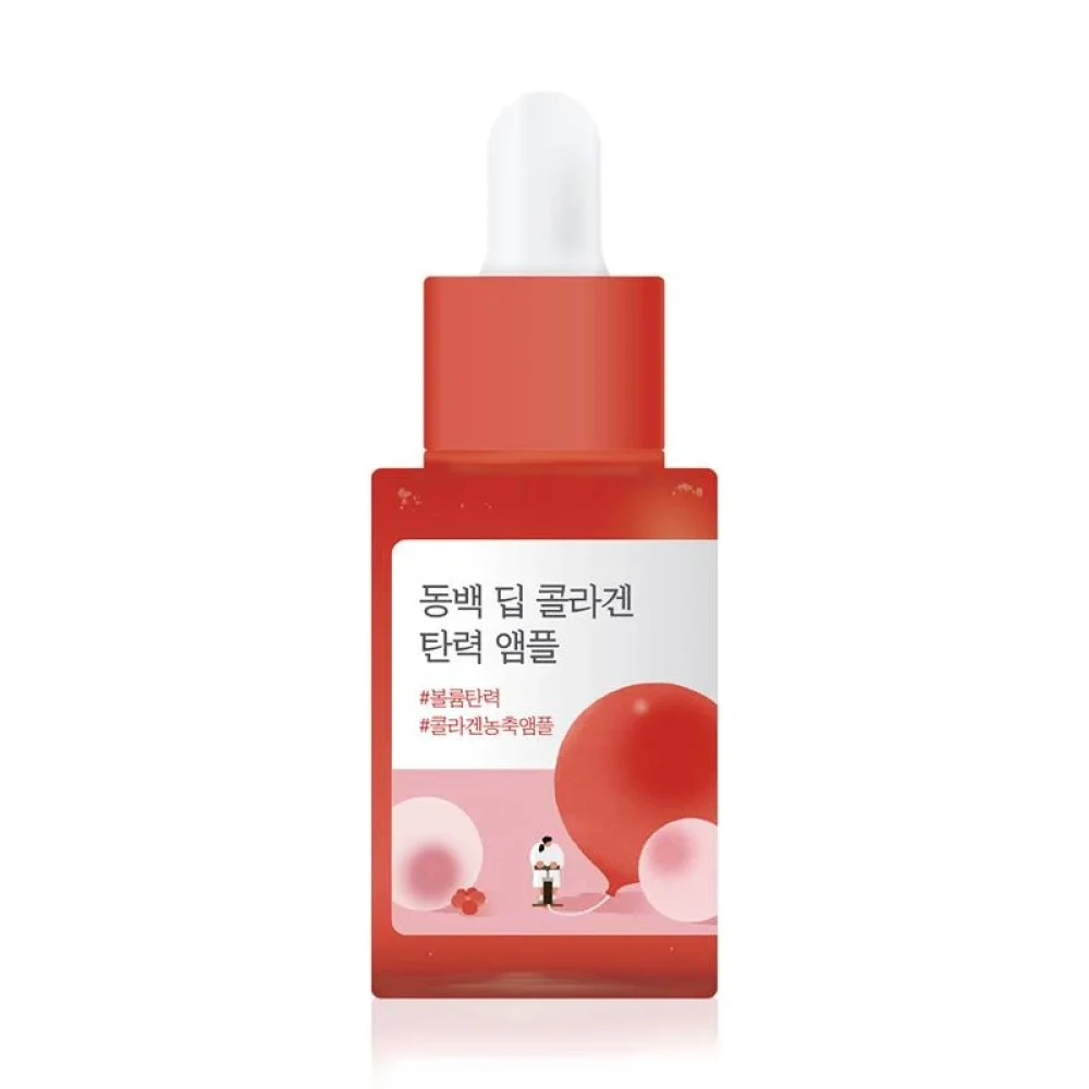 Сыворотка для лица омолаживающая ROUND LAB CAMELLIA DEEP COLLAGEN FIRMING AMPOULE, 30 мл - фото1 Сыворотка для лица омолаживающая ROUND LAB CAMELLIA DEEP COLLAGEN FIRMING AMPOULE, 30 мл - фото1
