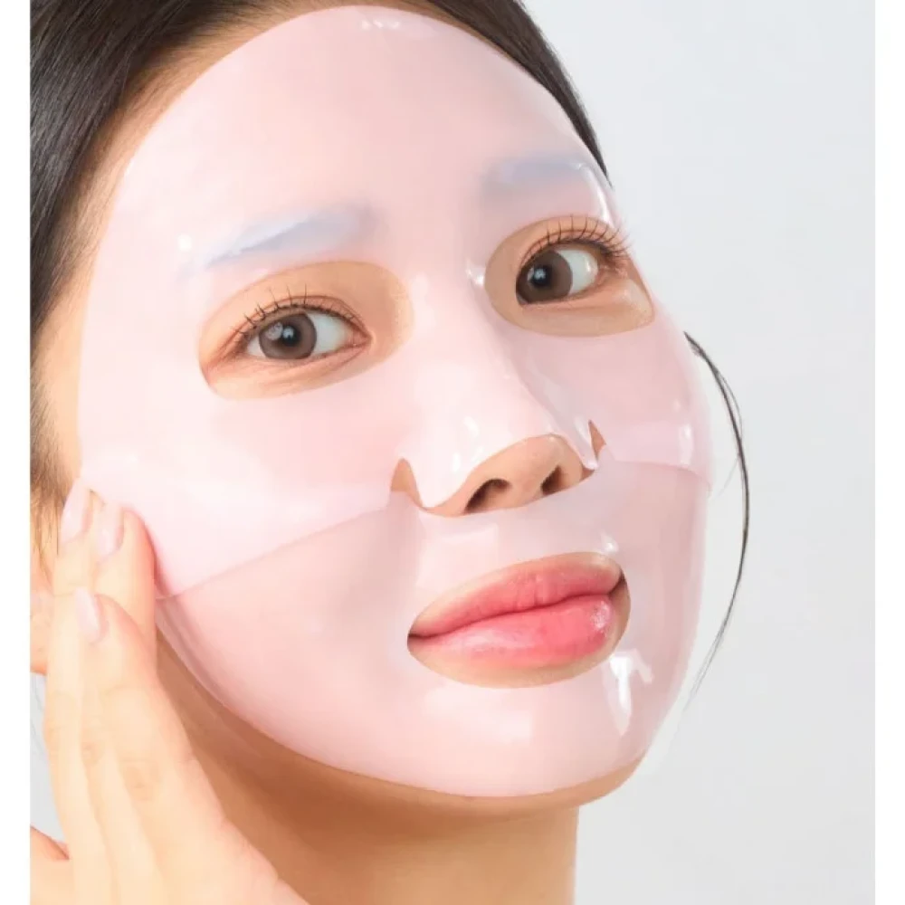 Гидрогелевая маска ROUND LAB CAMELLIA DEEP COLLAGEN FIRMING GEL MASK, 1 шт фото-3