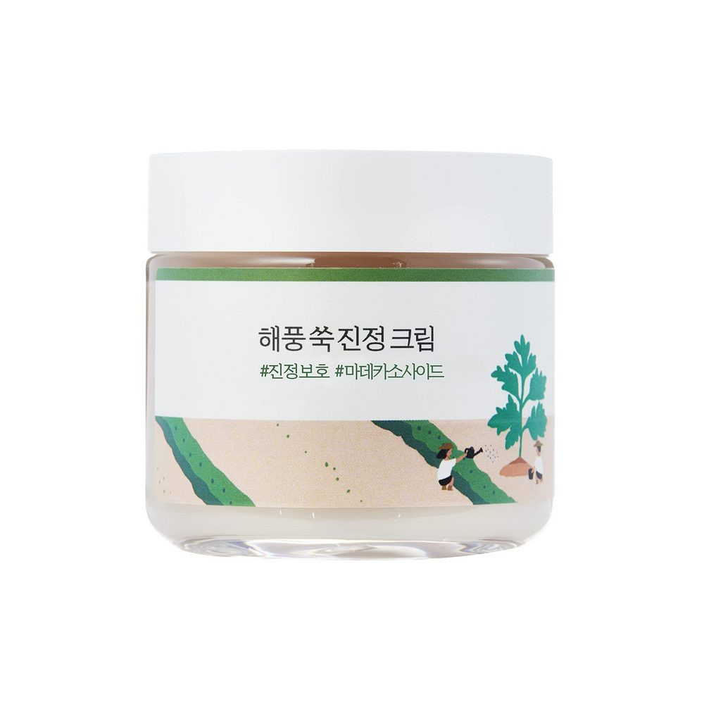 Успокаивающий крем для лица с полынью ROUND LAB MUGWORT CALMING CREAM