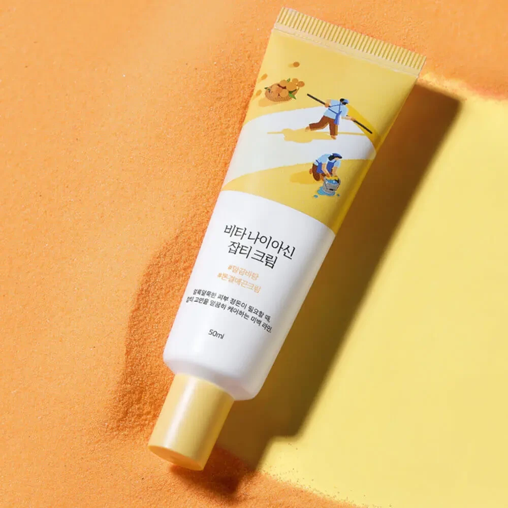 ROUND LAB Крем с ниацинамидом VITA NIACINAMIDE DARK SPOT CREAM - фото2