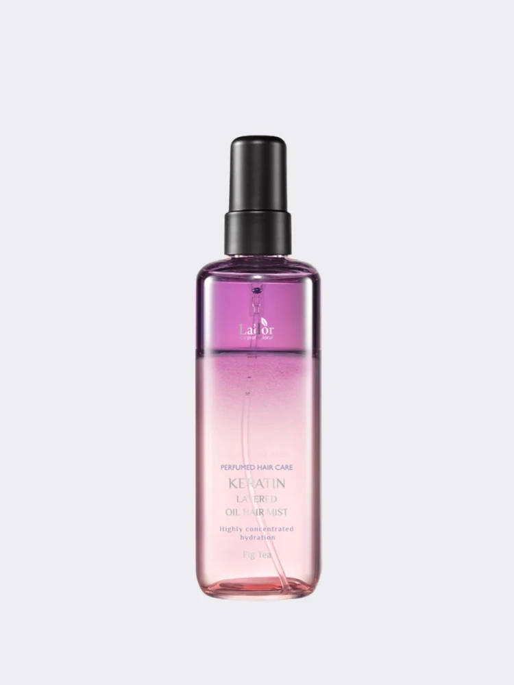 Парфюмированный для волос с кератином LADOR KERATIN LAYERED OIL MIST FIG TEA