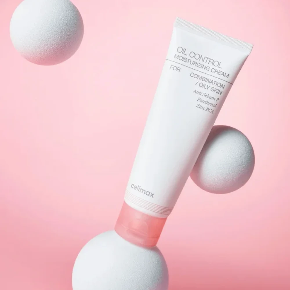 CELIMAX Oil Control Moisturizing Cream — увлажняющий крем для жирной кожи фото-3