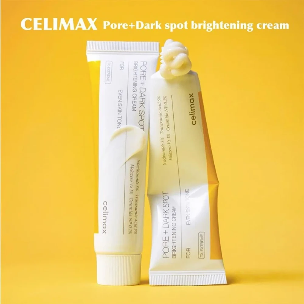 CELIMAX Крем для выравнивания тона кожи Pore+Dark Spot Brightening Cream, 35 мл фото-3