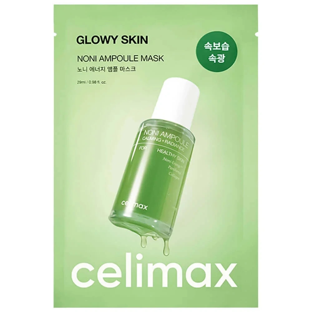 CELIMAX тканевая маска с нони The Real Noni Energy Ampoule Mask - фото1 CELIMAX тканевая маска с нони The Real Noni Energy Ampoule Mask - фото1