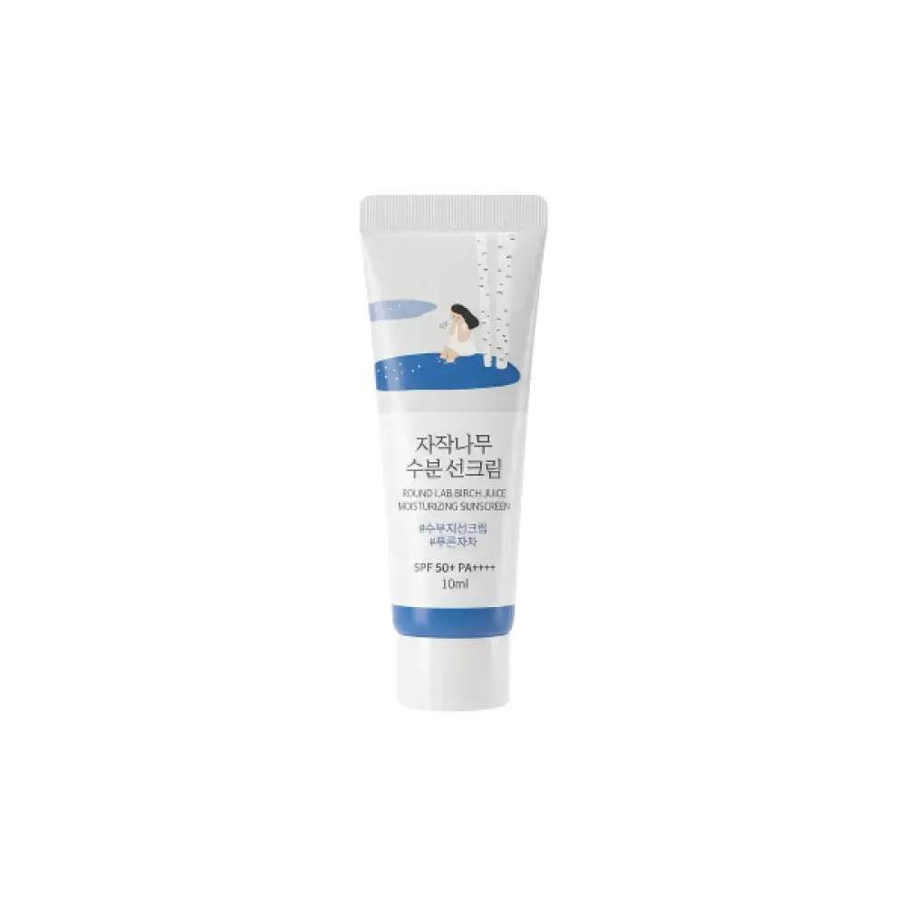 ROUND LAB BIRCH JUICE MOISTURIZING SUNSCREEN (миниатюра) 10 мл - фото1 ROUND LAB BIRCH JUICE MOISTURIZING SUNSCREEN (миниатюра) 10 мл - фото1