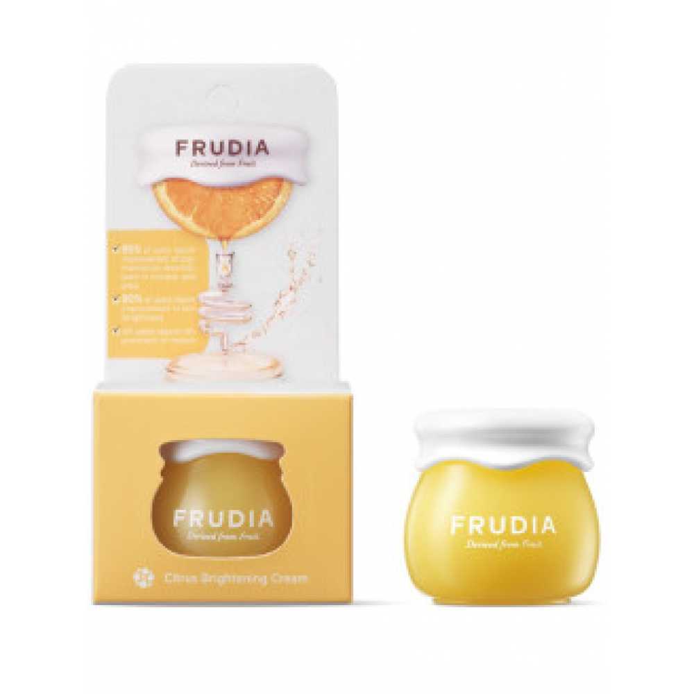 Крем для лица с цитрусом Frudia Citrus Brightening Cream Mini 10 гр - фото