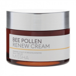 Обновляющий крем для лица MISSHA Bee Pollen Renew Cream, 50 мл - фото