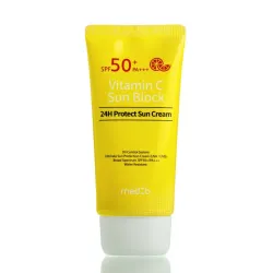 Солнцезащитный крем для лица с витамином С SPF50+/PA+++ Vitamin C 24H Protect Sun Cream - фото