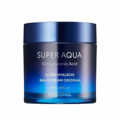 Увлажняющий крем для лица MISSHA Super Aqua Ultra Hyalron Balm Cream - фото